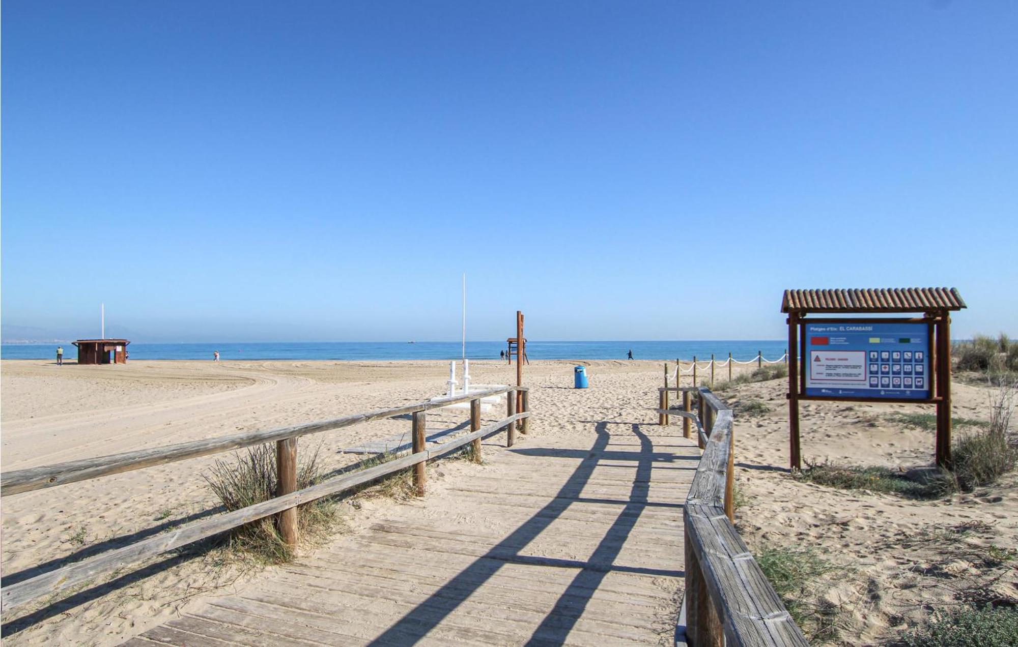 Beach Front Apartment In Los Arenales Del Sol Exterior foto